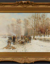 Hugo Mühlig. After the Winter Hunt