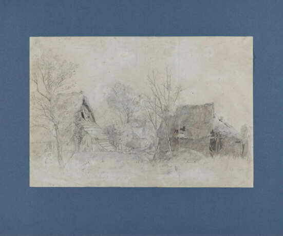 Karl Buchholz. Eleven Loose Sheets with Studies of Landscapes and Trees - photo 9