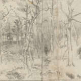 Karl Buchholz. Eleven Loose Sheets with Studies of Landscapes and Trees - photo 13