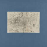 Karl Buchholz. Eleven Loose Sheets with Studies of Landscapes and Trees - photo 14