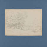 Karl Buchholz. Eleven Loose Sheets with Studies of Landscapes and Trees - photo 17