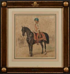 Franz Adam. Emperor Franz Joseph I. of Austria on the Horse