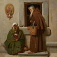 Fjodor Andrejewitsch Bronnikoff. Street Scene in Rome - Monk Talks to a Beggar Woman - Auction prices