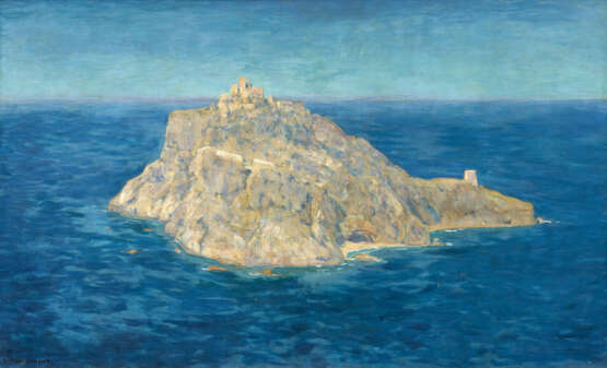 Eugen Bracht. The Isola di Bergeggi - photo 1