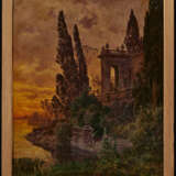 Ferdinand Knab. Evening Palace Architecture by the Lake with Musicians - photo 2