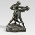 Joseph Maria Thomas Lambeaux. Two Wrestlers - Auction prices