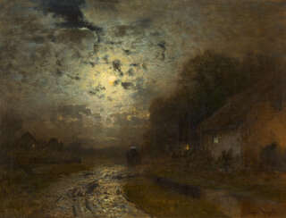 Louis Douzette. On the Way by Night