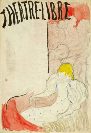 Édouard Vuillard. Draft of the Program of the Théâtre-Libre - фото 1