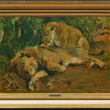 Otto Dill. Resting Couple of Lions - photo 2