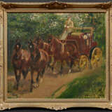 Otto Dill. Brown Four-in-hand with Closed Carriage - photo 2