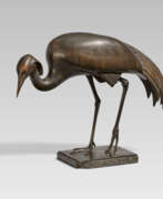 Bronze objects. Wilhelm Krieger. Demoiselle Crane