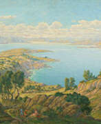 Herbert Rolf Schlegel. Herbert Rolf Schlegel. Südliche Landschaft mit See