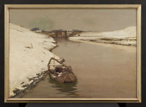 Max Clarenbach. Large Rhine Landscape - photo 2