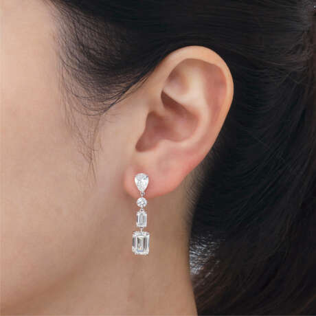 NO RESERVE – DIAMOND EARRINGS - photo 3