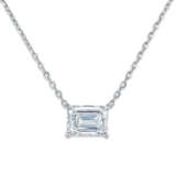 CARTIER DIAMOND PENDENT NECKLACE - photo 1