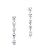 Bijoux d'oreille. NO RESERVE – DIAMOND EARRINGS