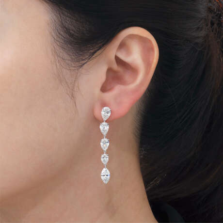 NO RESERVE – DIAMOND EARRINGS - фото 3