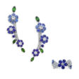 VAN CLEEF ARPELS MULTI-GEM 'FOLIE DES PRES' EARRINGS AND RING - Auktionspreise