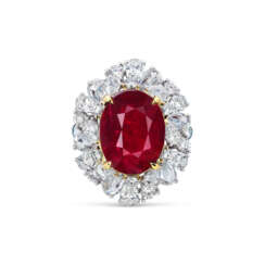 RUBY AND DIAMOND RING