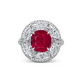 RUBY AND DIAMOND RING - photo 1