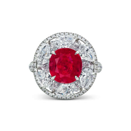 RUBY AND DIAMOND RING - фото 1