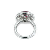 RUBY AND DIAMOND RING - Foto 3