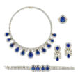 SUITE OF SAPPHIRE AND DIAMOND JEWELLERY - Auktionspreise