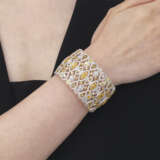 COLOURED DIAMOND AND DIAMOND RING AND BANGLE - photo 8