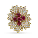 VAN CLEEF & ARPELS GROUP OF DIAMOND AND RUBY JEWELLERY - фото 8