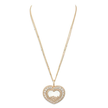 CHOPARD DIAMOND 'HAPPY DIAMONDS' PENDENT NECKLACE - photo 4