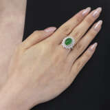 NO RESERVE – GROUP OF JADEITE AND DIAMOND RINGS - фото 11