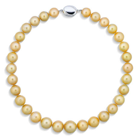 NO RESERVE – PEARL AND DIAMOND NECKLACE - photo 1