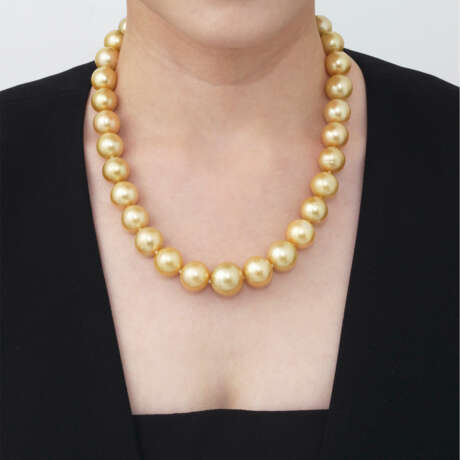 NO RESERVE – PEARL AND DIAMOND NECKLACE - Foto 5