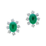 NO RESERVE – SET OF EMERALD AND DIAMOND JEWELLERY - Foto 5