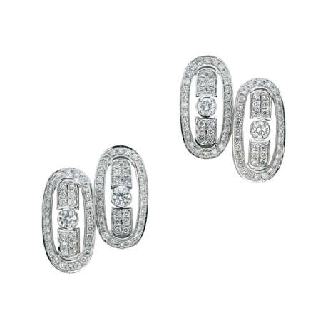 SET OF DIAMOND EARRINGS AND BRACELET - фото 6