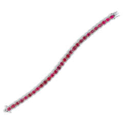 RUBY AND DIAMOND BRACELET