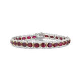 RUBY AND DIAMOND BRACELET - photo 4