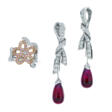 VAN CLEEF & ARPELS GROUP OF MULTI-GEM JEWELLERY - Prix ​​des enchères