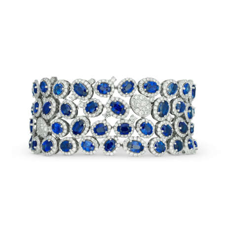 SAPPHIRE AND DIAMOND BRACELET - Foto 3