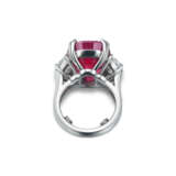 SPINEL AND DIAMOND RING - Foto 3