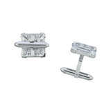 NO RESERVE – SET OF DIAMOND RING AND CUFFLINK - Foto 6