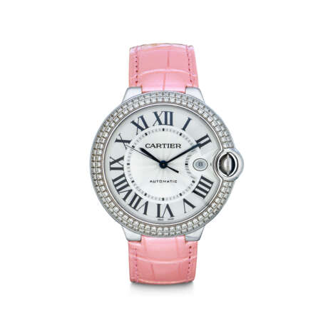 NO RESERVE – CARTIER 'BALLON BLEU' DIAMOND WATCH - photo 1