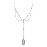 EARLY 20TH CENTURY DIAMOND WATCH PENDENT NECKLACE, BY TIFFANY & CO. - photo 1