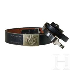 SS Enlisted Belt, Buckle and Cross Strap