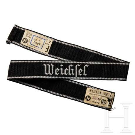 A Cufftitle for Officers of SS Oberabschnitte "Weichsel" - фото 1