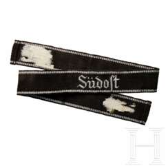 A Cufftitle for Officers of SS Oberabschnitte "Südost"