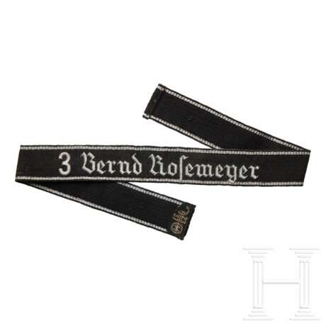 A Cufftitle for SS Motor Honor Unit "Bernd Rosemeyer" - photo 1