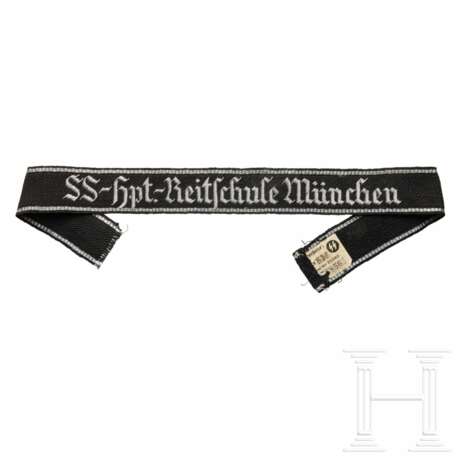 A Cufftitle for SS Main Riding School Munich, Officer - Foto 1