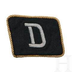 A Right Collar Tab for SS Man of SS-Sturmbann "Dachau"