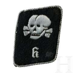 A Right Collar Tab Deathshead for SS TV Officers of Administration Staff